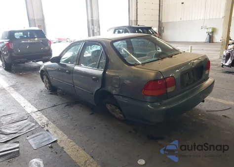 1998 Honda Civic Lx from USA, damaged, VIN 2HGEJ6571WH617554